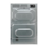 Refurbished electriQ Built-In Electric Double Oven - Stainless Steel
