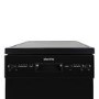 electriQ 10 Place Settings Freestanding Slimline Dishwasher - Black