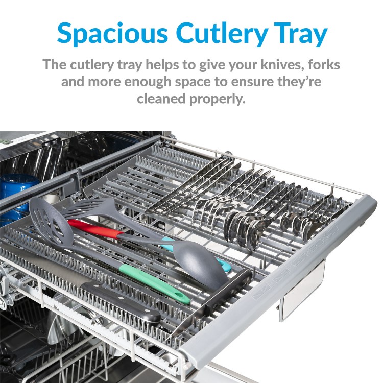 electriQ - 15 Place Settings Built In Dishwasher