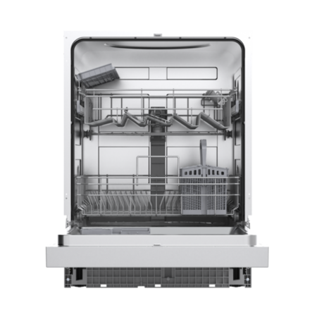 electriQ Semi-Integrated Dishwasher - Stainless Steel Control Panel