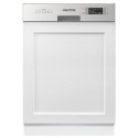 A2/EQDWSINT60 Refurbished electriQ EQDWSINT60 13 Place Semi Integrated Dishwasher Stainless steel