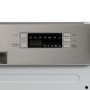 electriQ Semi-Integrated Dishwasher - Stainless steel control panel