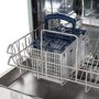 electriQ Semi-Integrated Dishwasher - Stainless steel control panel