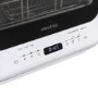 electriQ Mini Table Top Portable Dishwasher - White