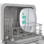 electriQ Mini Table Top Portable Dishwasher - White