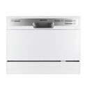 A1/EQDWTTW Refurbished electriQ EQDWTTW 6 Place Freestanding Compact Table Top Dishwasher White
