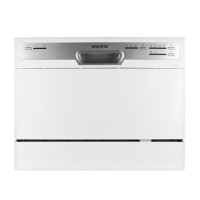 Refurbished electriQ EQDWTTW 6 Place Freestanding Compact Table Top Dishwasher White Refurbished electriQ EQDWTTW 6 Place Freestanding Compact Table Top Dishwasher White