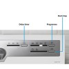 electriQ 6 Place Settings Table Top Dishwasher - White