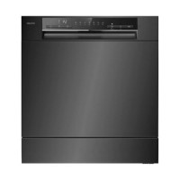 electriQ XL Mini Table Top Dishwasher - Black electriQ XL Mini Table Top Dishwasher - Black
