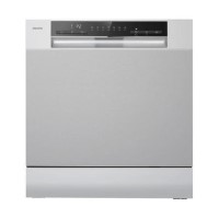 electriQ XL Mini Table Top Dishwasher - Silver electriQ XL Mini Table Top Dishwasher - Silver