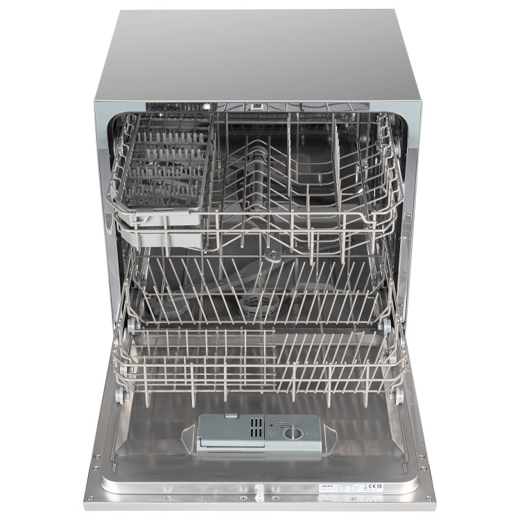 electriQ XL Mini Table Top Dishwasher - Silver