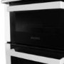 electriQ 50cm Twin Cavity Electric Cooker - White