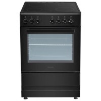 Refurbished electriQ EQEC60B1CERAMIC 60cm Single Oven Cooker with Ceramic Hob Black Refurbished electriQ EQEC60B1CERAMIC 60cm Single Oven Cooker with Ceramic Hob Black