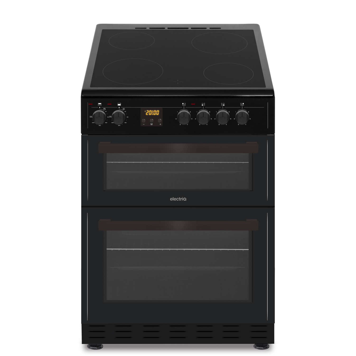 cheap black cooker 60cm