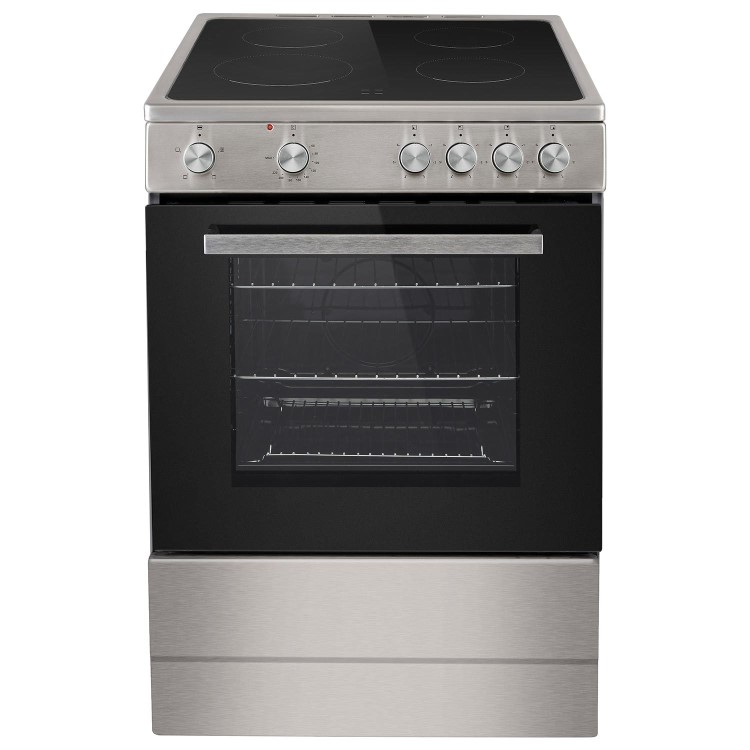 Refurbished electriQ 60cm Electric Cooker - Stainless Steel