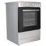 Refurbished electriQ 60cm Electric Cooker - Stainless Steel