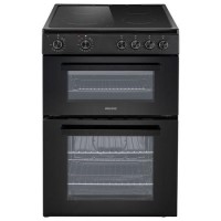 electriQ 60cm Twin Cavity Electric Cooker - Black electriQ 60cm Twin Cavity Electric Cooker - Black