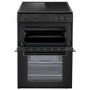 Refurbished electriQ EQEC60TWB4 60cm Electric Cooker Black
