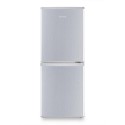 A1/EQFF130SVE Refurbished electriQ EQFF130SVE Freestanding 155 Litre 50/50 Fridge Freezer Silver