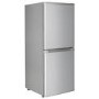 electriQ 155 Litre 50/50 Freestanding Fridge Freezer - Silver