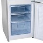 electriQ 155 Litre 50/50 Freestanding Fridge Freezer - Silver