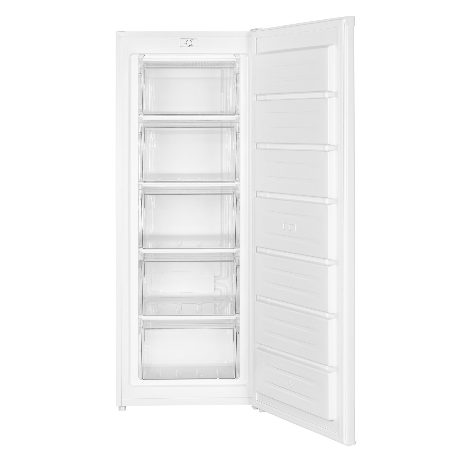 electriQ 168 Litre Freestanding Upright Freezer White BuyItDirect.ie