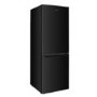 Refurbished electriQ EQFS50142FFBLKHVE Freestanding 168 Litre 70/30 Fridge Freezer Black