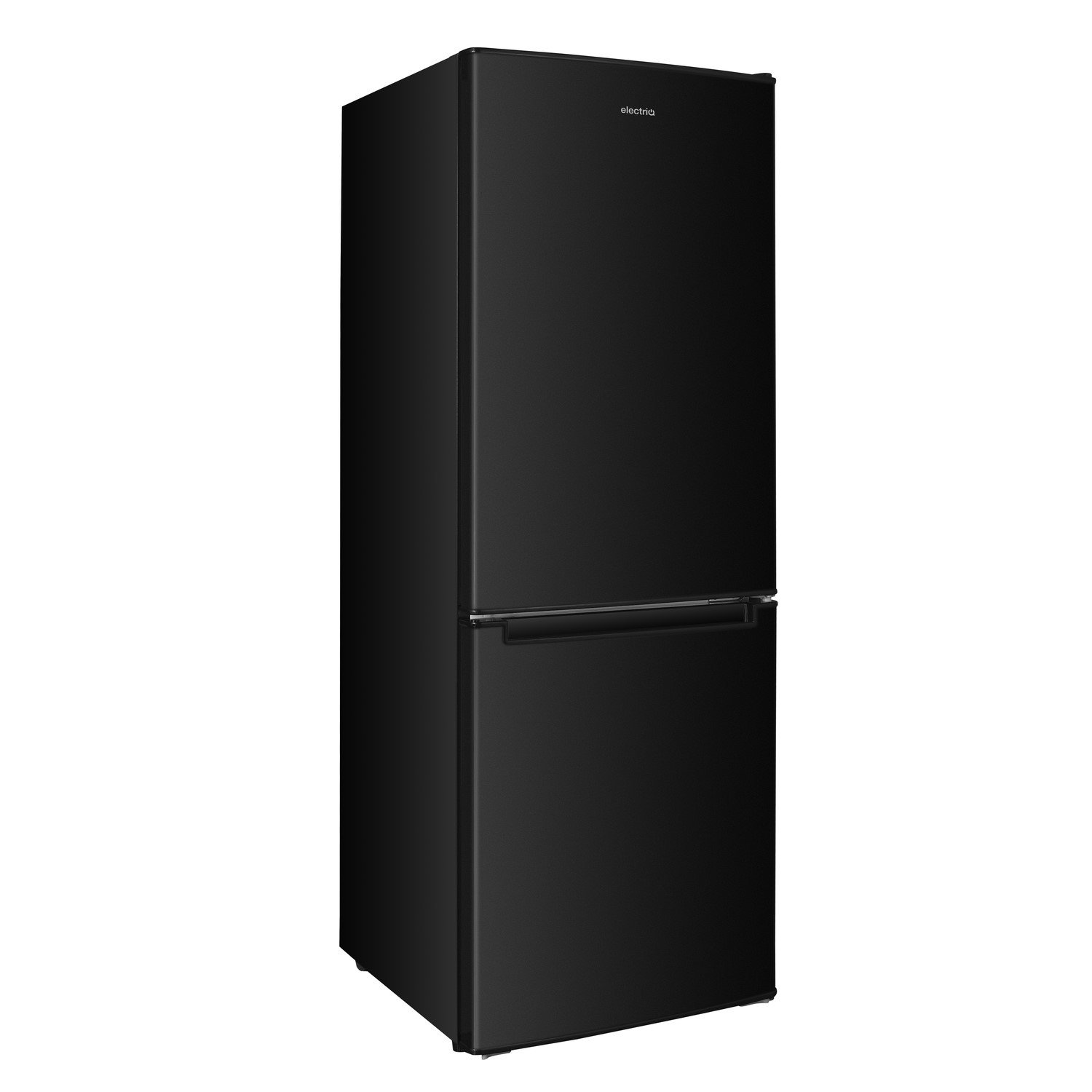 electriQ 168 litre 70/30 Freestanding Fridge Freezer Black