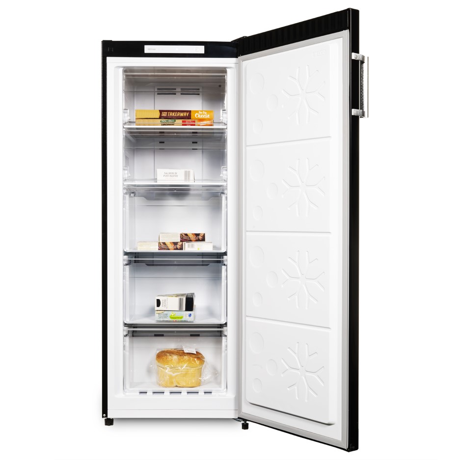 electriQ 166 Litre Freestanding Upright Freezer 144cm Tall Frost Free