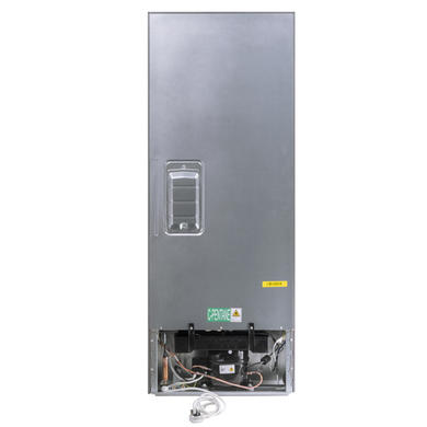 electriQ 166 Litre Frost Free Freestanding Freezer - Stainless Steel