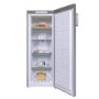 electriQ 166 Litre Frost Free Freestanding Freezer - Stainless Steel