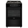 electriQ 60cm Gas Cooker - Black