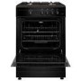 electriQ 60cm Gas Cooker - Black