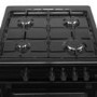 electriQ 60cm Gas Cooker - Black