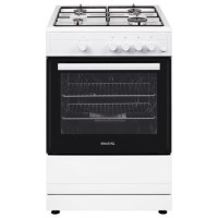 electriQ 60cm Gas Cooker - White electriQ 60cm Gas Cooker - White