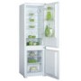 GRADE A1 - ElectriQ 54cm Wide 70-30 Integrated Upright Fridge Freezer - White