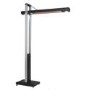 Refurbished electriQ Freestanding Electric Patio Heater - 1.8kW with 5 Heat Settings Remote and Light