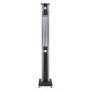 Refurbished electriQ Freestanding Electric Patio Heater - 1.8kW with 5 Heat Settings Remote and Light