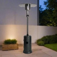 electriQ Mushroom Outdoor Gas Patio Heater - Black electriQ Mushroom Outdoor Gas Patio Heater - Black
