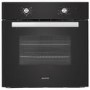 electriQ Single Oven and Ceramic Hob Pack - Black