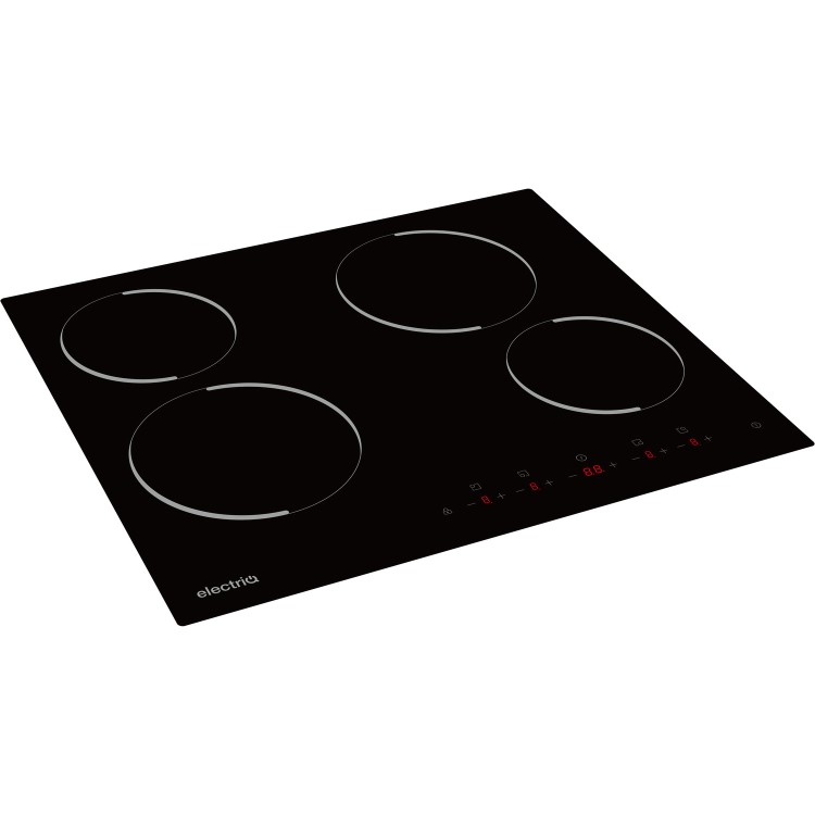 electriQ M1 Built-in Oven with Touch Control Ceramic Hob - Black