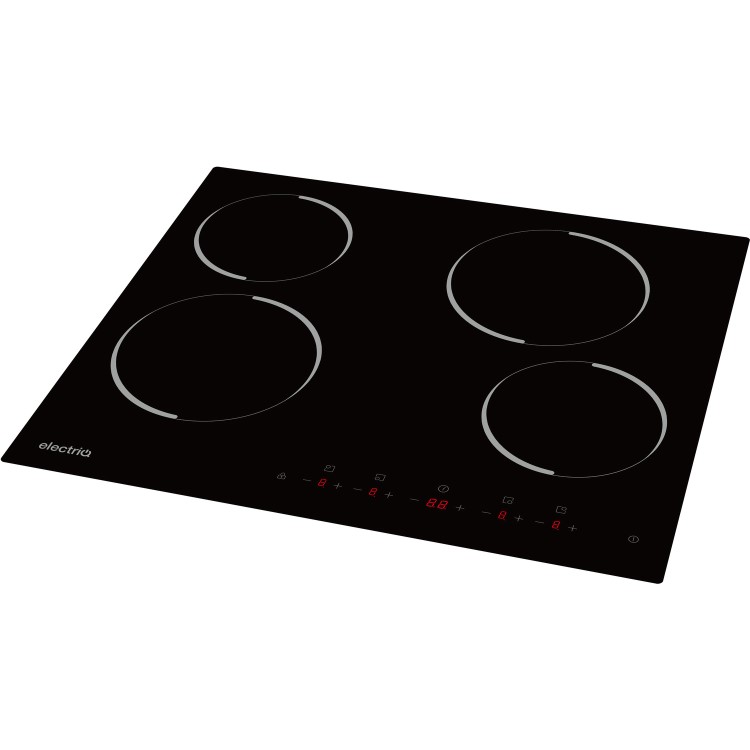 electriQ M1 Built-in Oven with Touch Control Ceramic Hob - Black