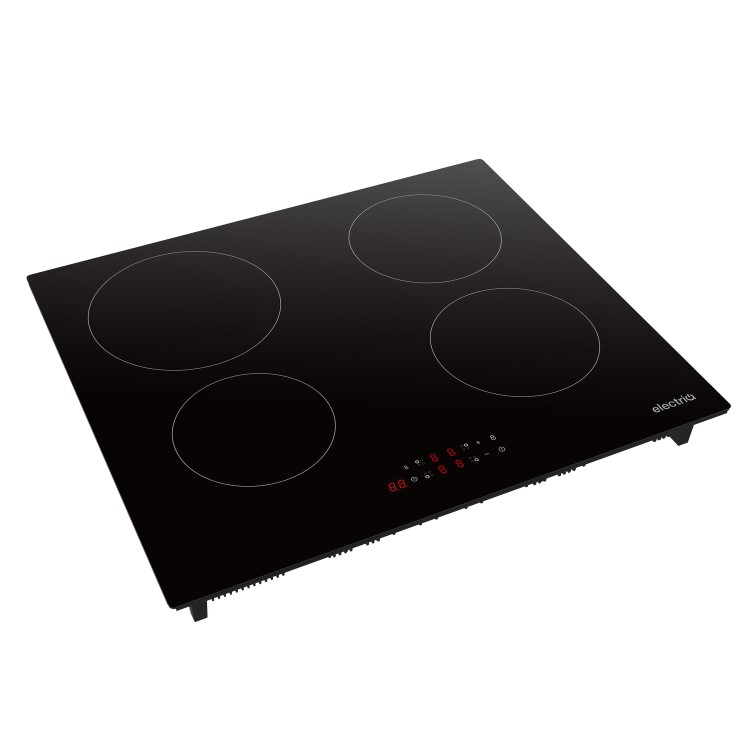 electriQ Single Oven and Induction Hob Pack - Black