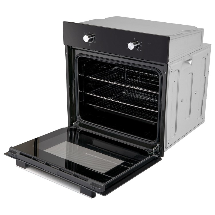 electriQ Single Oven and Induction Hob Pack - Black