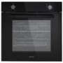 Refurbished electriQ EQOVENM1BLK 60cm Single Built In Electric Oven Black