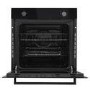Refurbished electriQ EQOVENM1BLK 60cm Single Built In Electric Oven Black