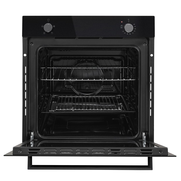 electriQ Electric Single Oven - Black