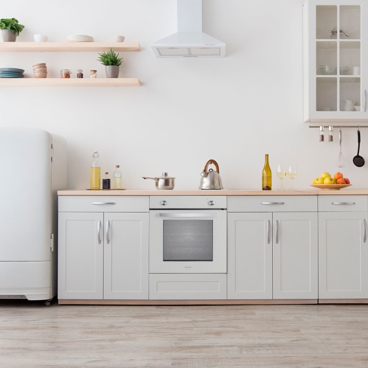 Refurbished electriQ EQOVENM1WH 60cm Single Built In Electric Oven White