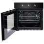 Refurbished electriQ EQOVENM2RBLK 60cm Single Built In Electric Oven