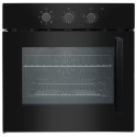 EQOVENM2SDBLK electriQ Electric Single Fan Assisted Oven Side Door - Black
